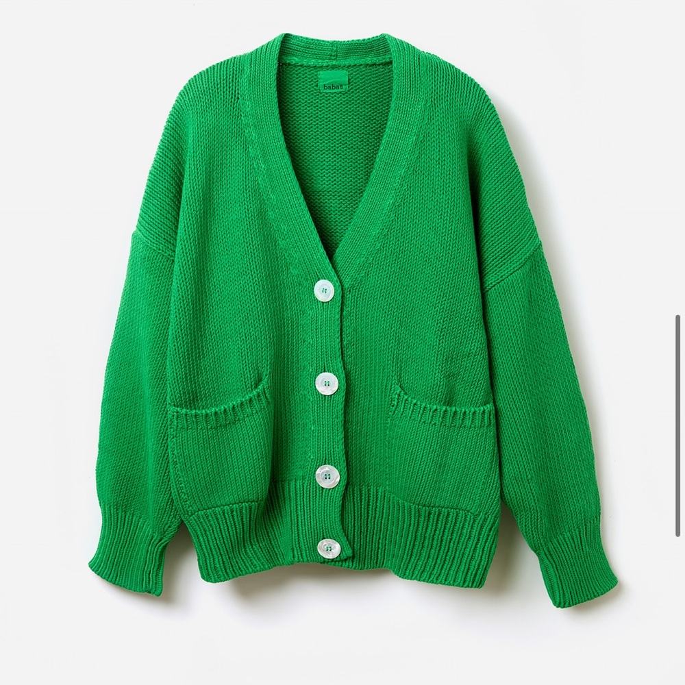 Babaa - cardigan no16 wild fern - Picture 2 of 4